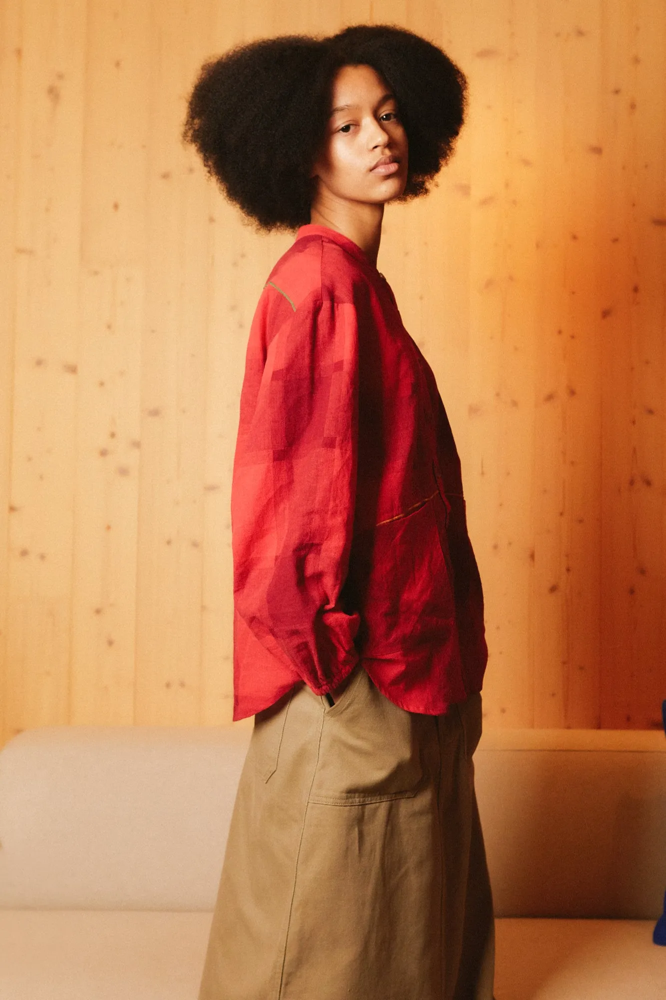Gale Shirt Red Gingham