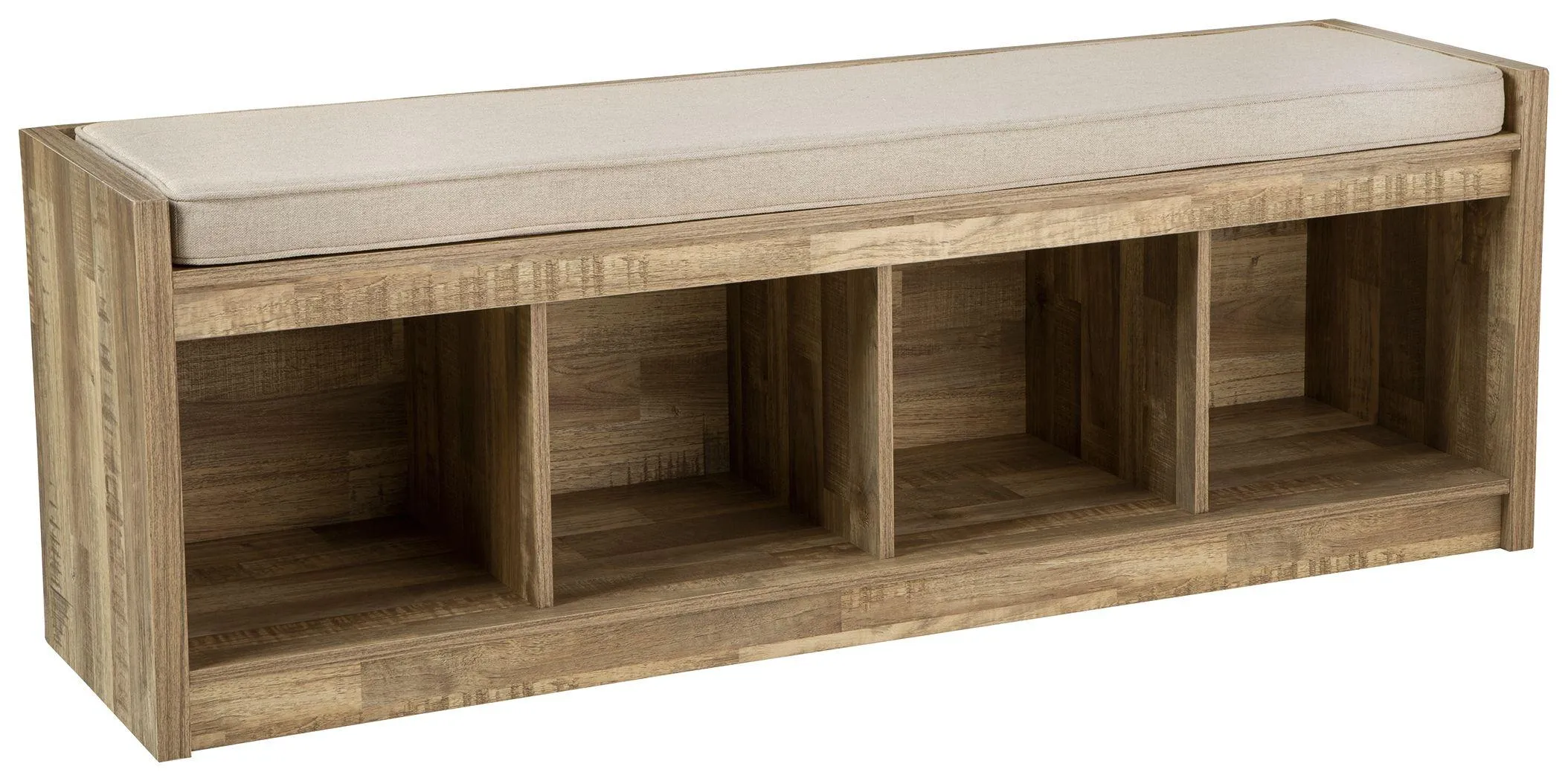 Gerdanet - Bench With 4 Open Storages