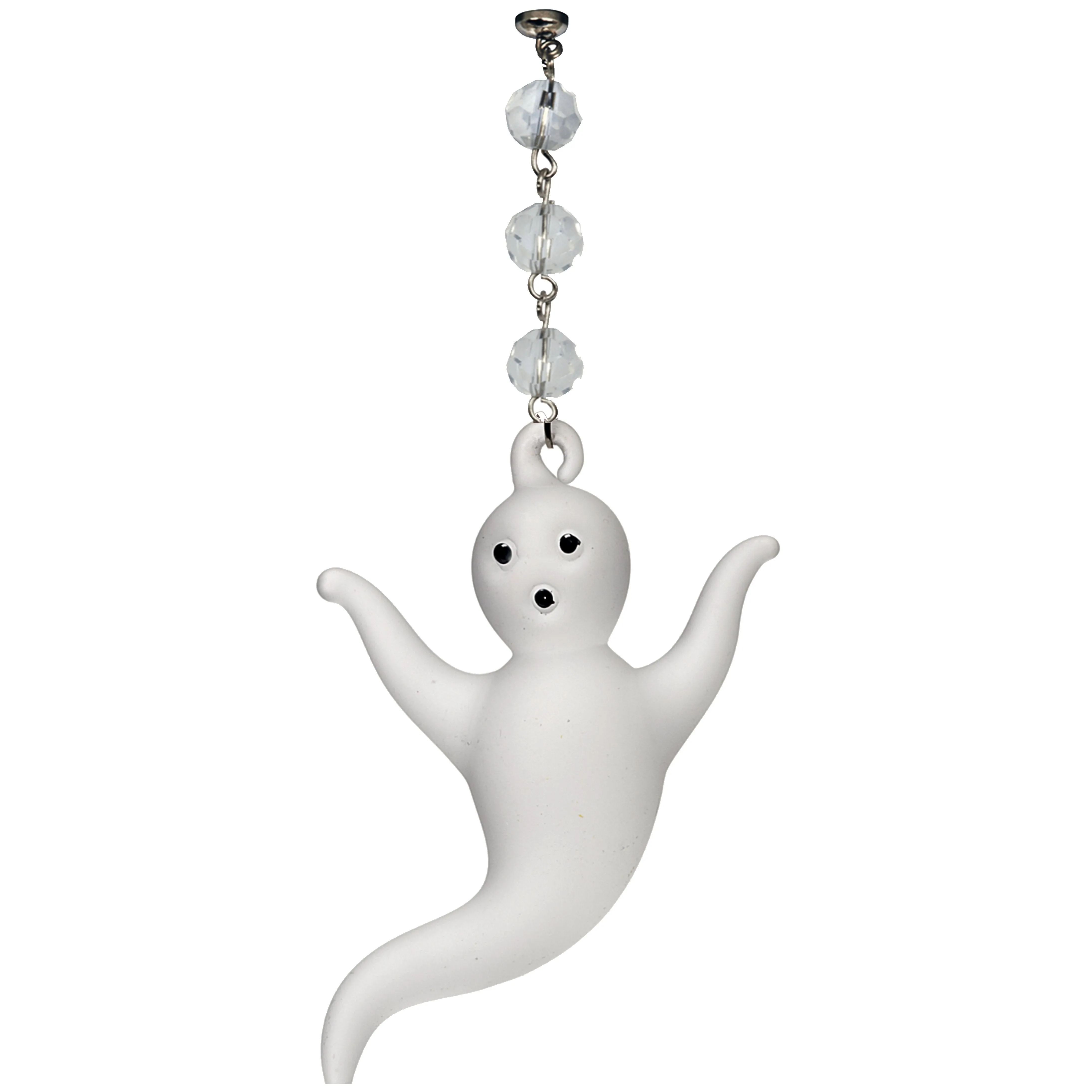 GHOST (Set/1) MAGNETIC HALLOWEEN ORNAMENT - Magnetic Chandelier Accessory TrimKit®