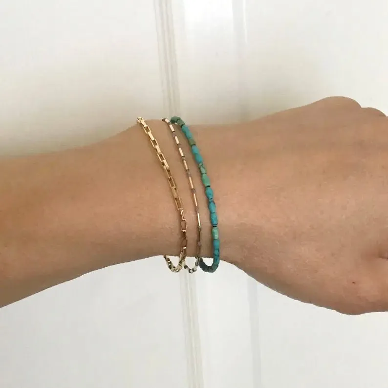Gold Link Bracelet