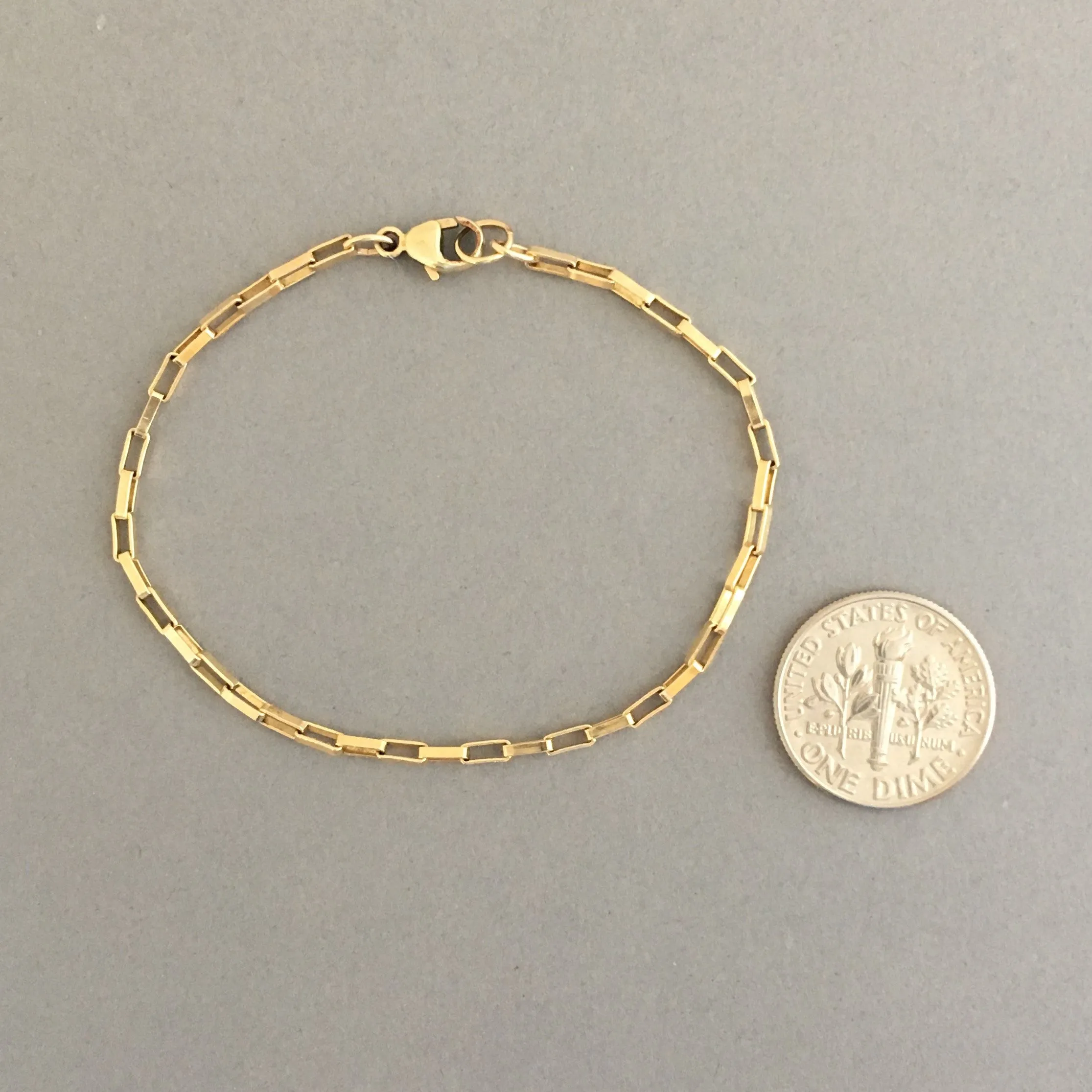 Gold Link Bracelet