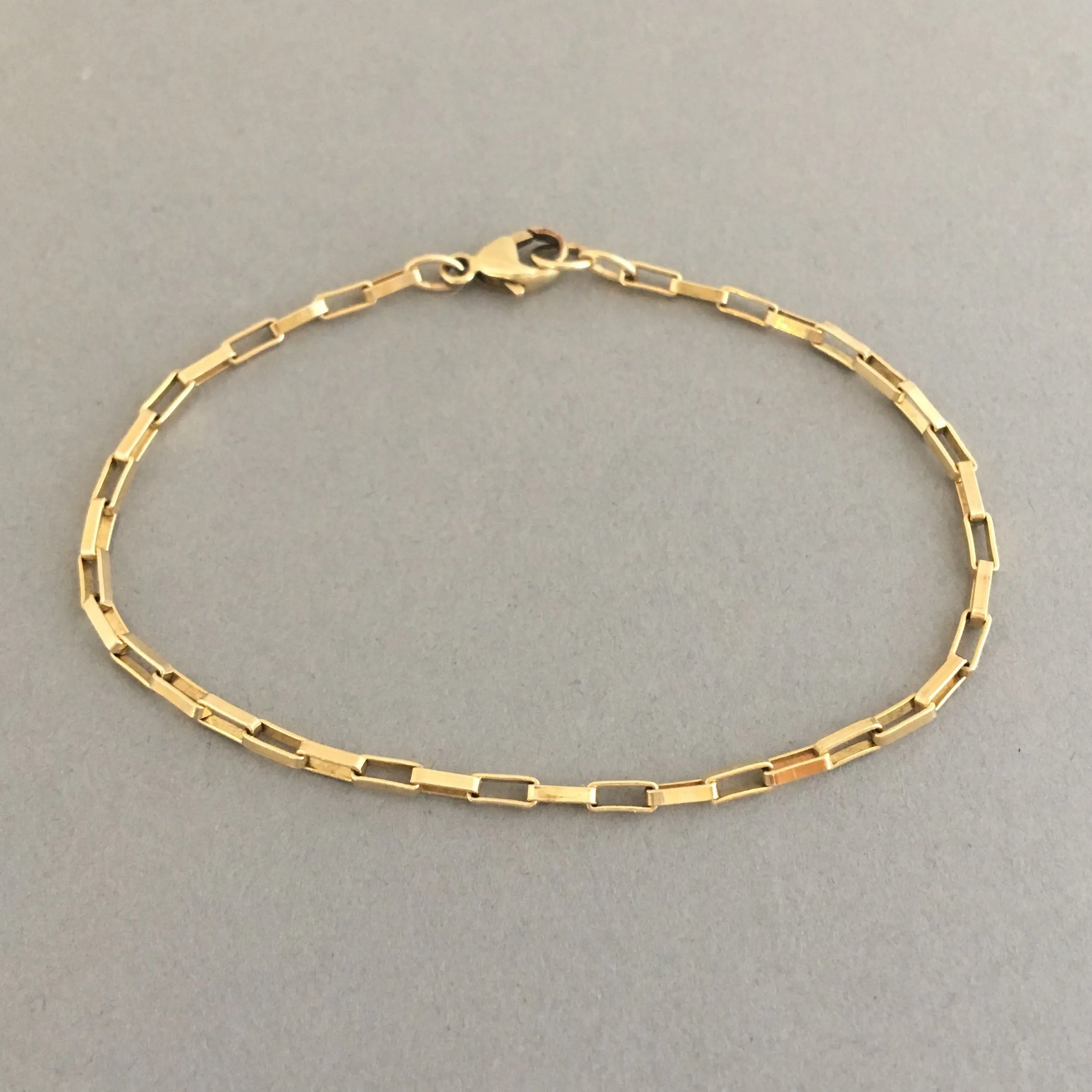 Gold Link Bracelet