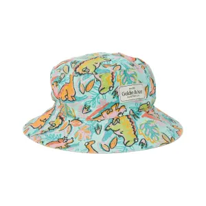 Goldie Dino Jungle Linen Bucket Hat