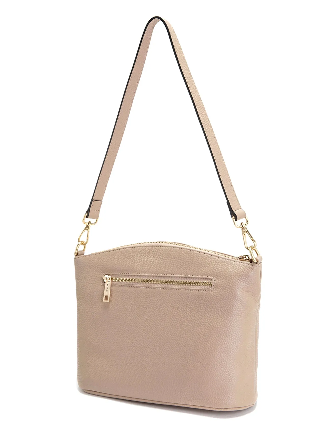 GRACE LEATHER XBODY BAG- E1-0818-PUTTY