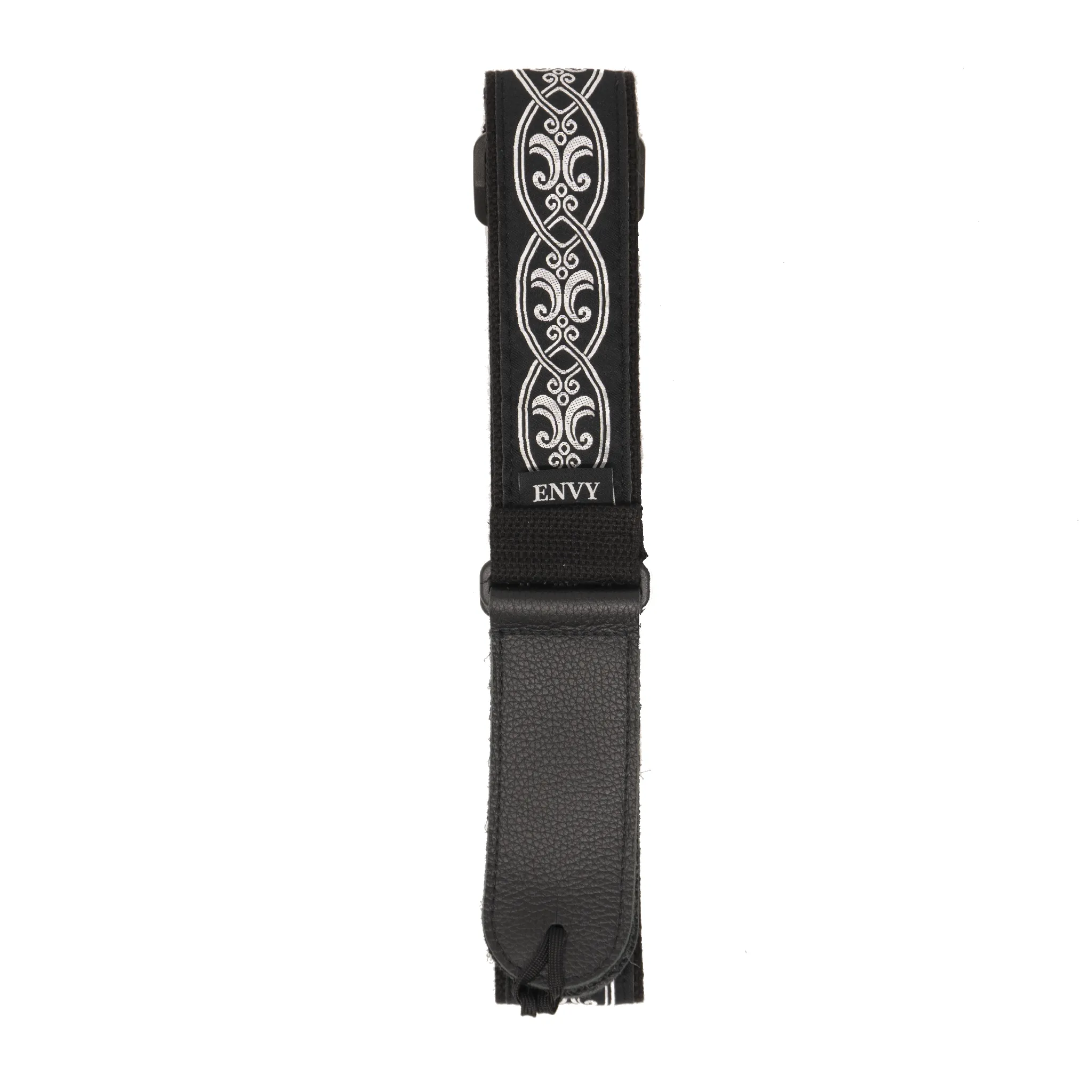 Guitar Strap - Blackened Silver