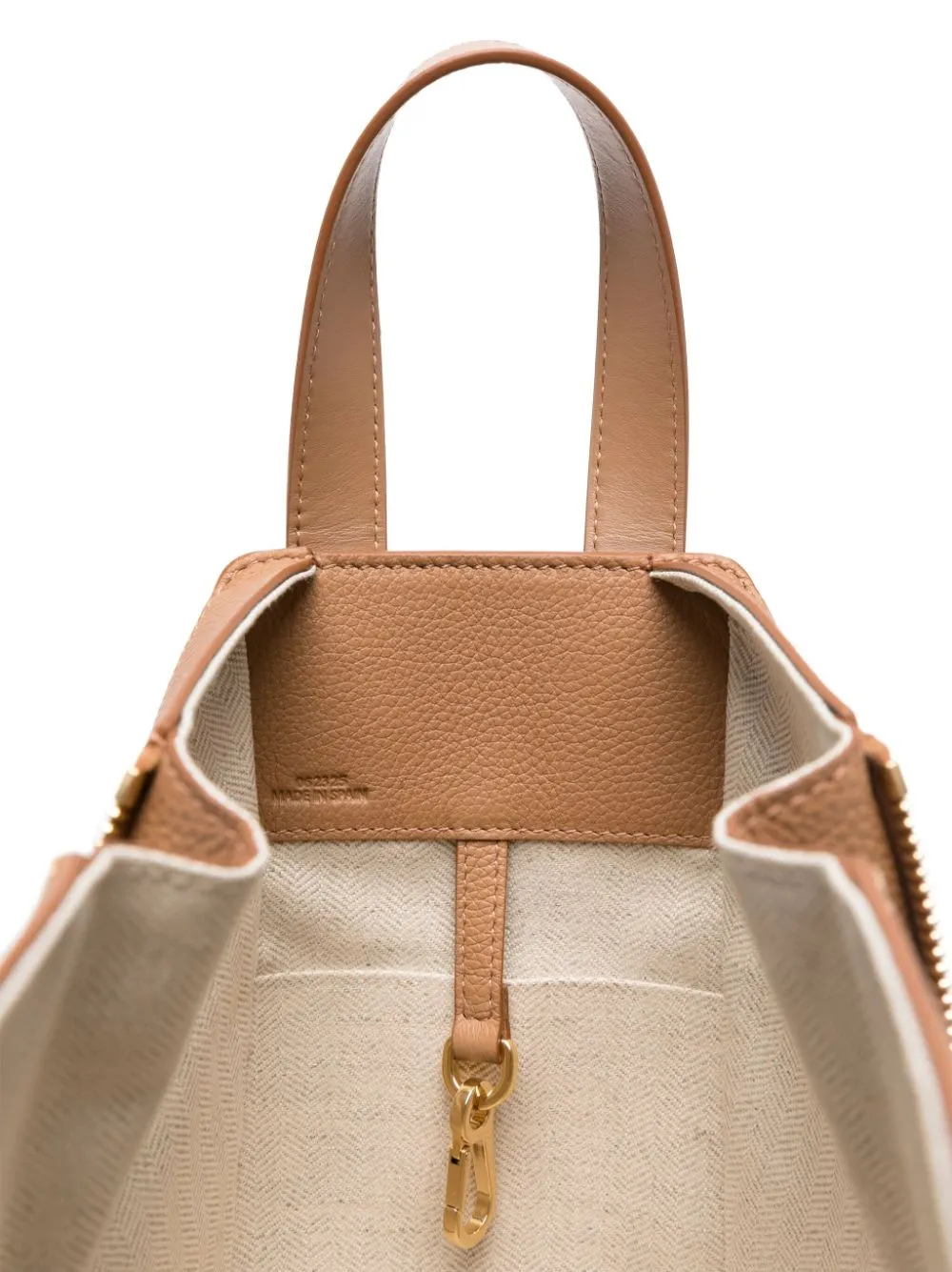 Hammock compact leater handbag