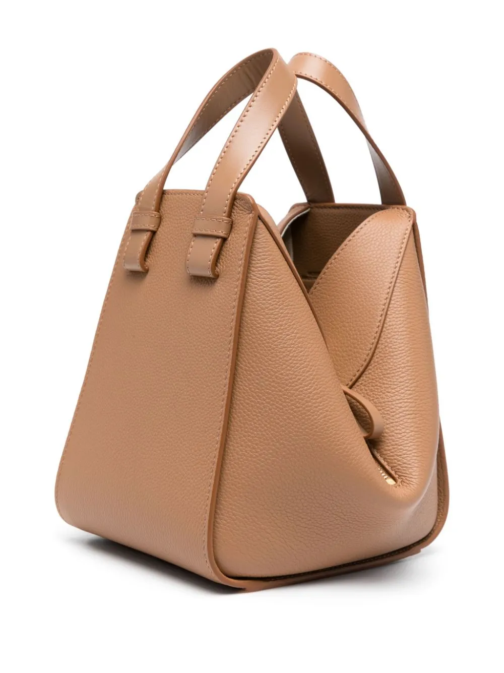 Hammock compact leater handbag