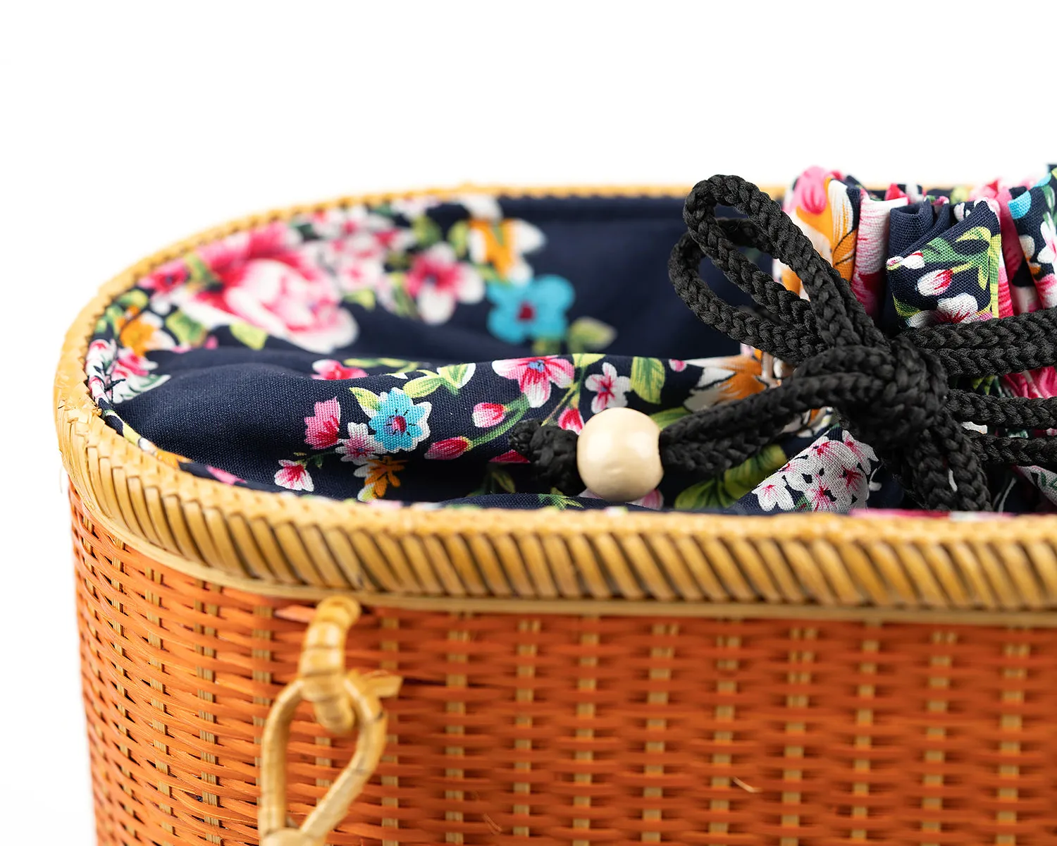 Hand-woven Bamboo Bag | Essential Pocketbook (Camel)