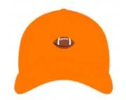 Harding Lane Football on Light Orange Kids Hat