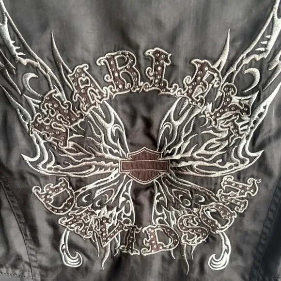 Harley Davidson Moto Jacket Nylon size Small