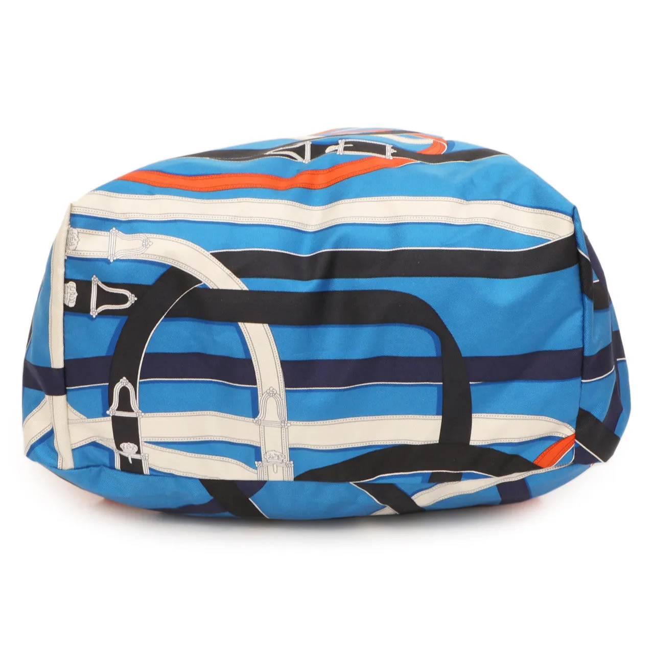 Hermes Bleu Zanzibar Cavalcadour Airsilk Backpack