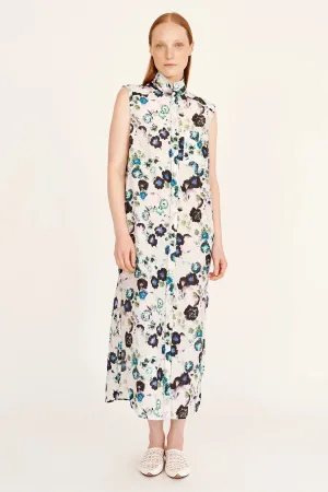 HIGHLAND DRESS - WHITE FLORAL