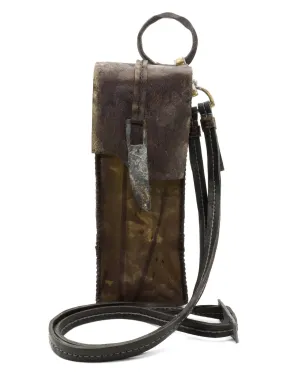 horse leather phone pouch