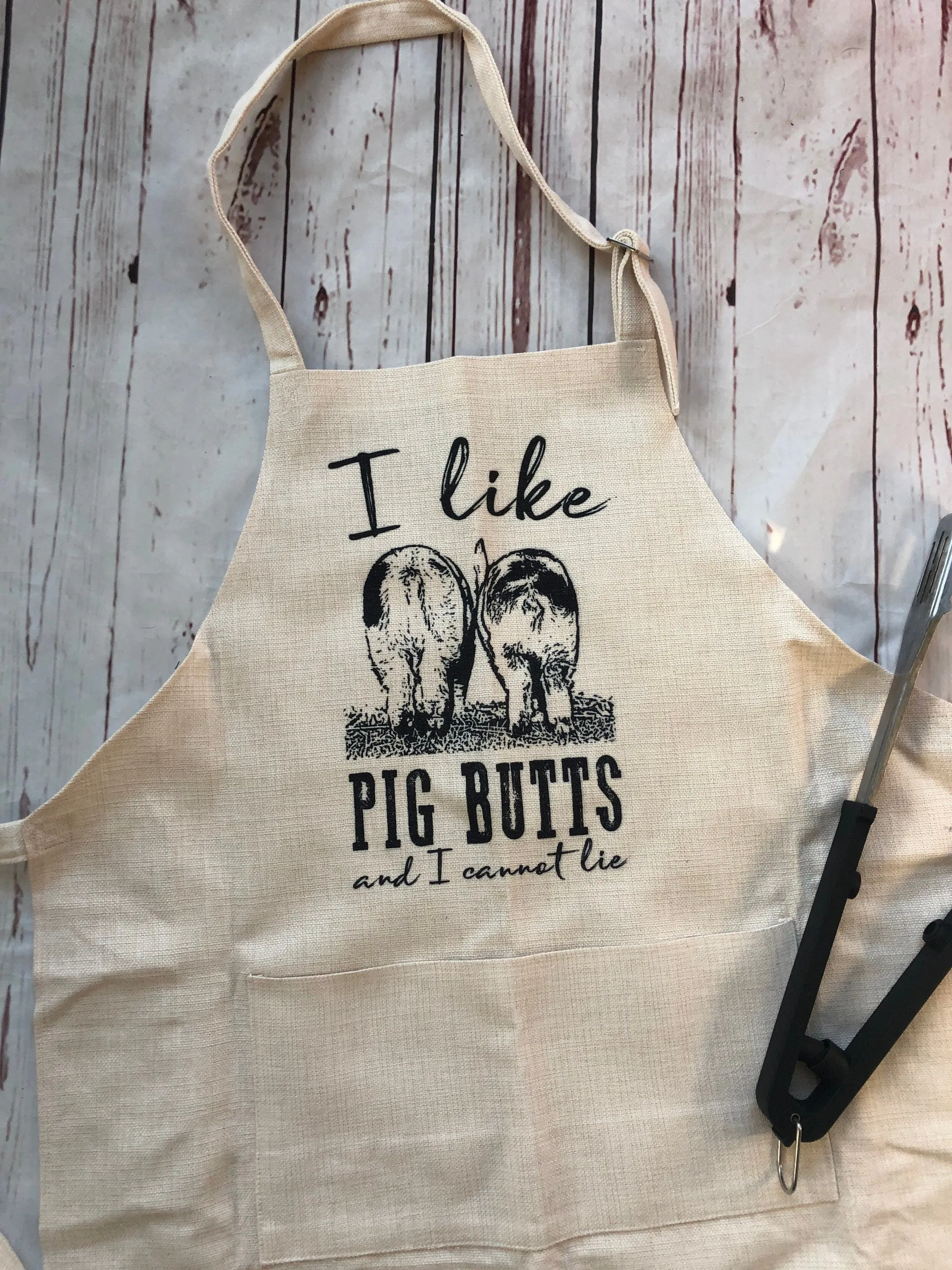 I Like Pig Butts Apron