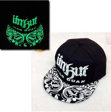 iMucci Graffiti Fluorescent Light Unisex Snapback Baseball Cap