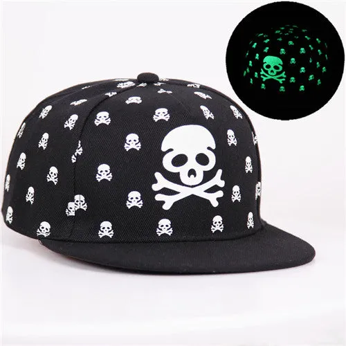 iMucci Graffiti Fluorescent Light Unisex Snapback Baseball Cap
