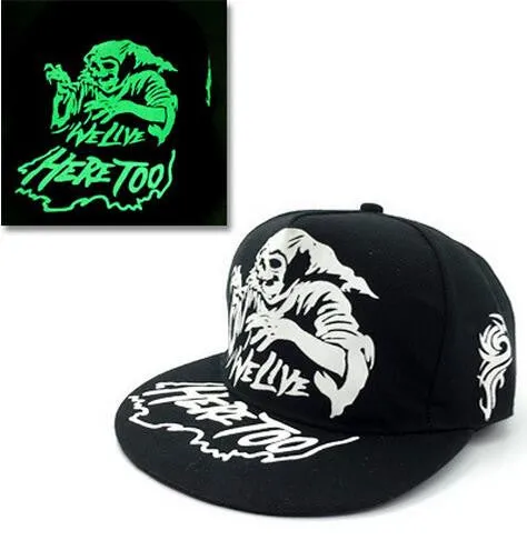 iMucci Graffiti Fluorescent Light Unisex Snapback Baseball Cap