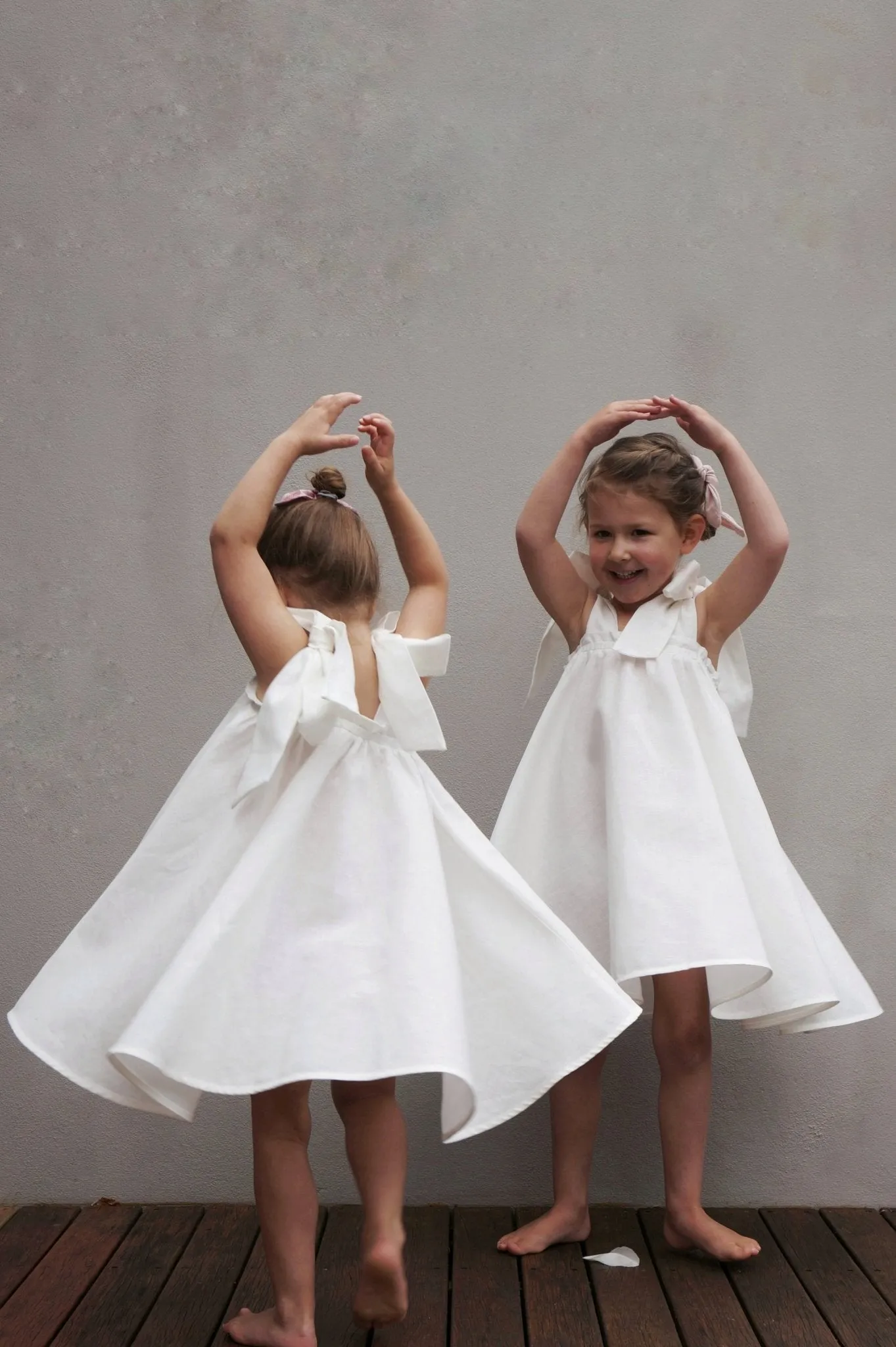 In the Meadows Dress - Antique White