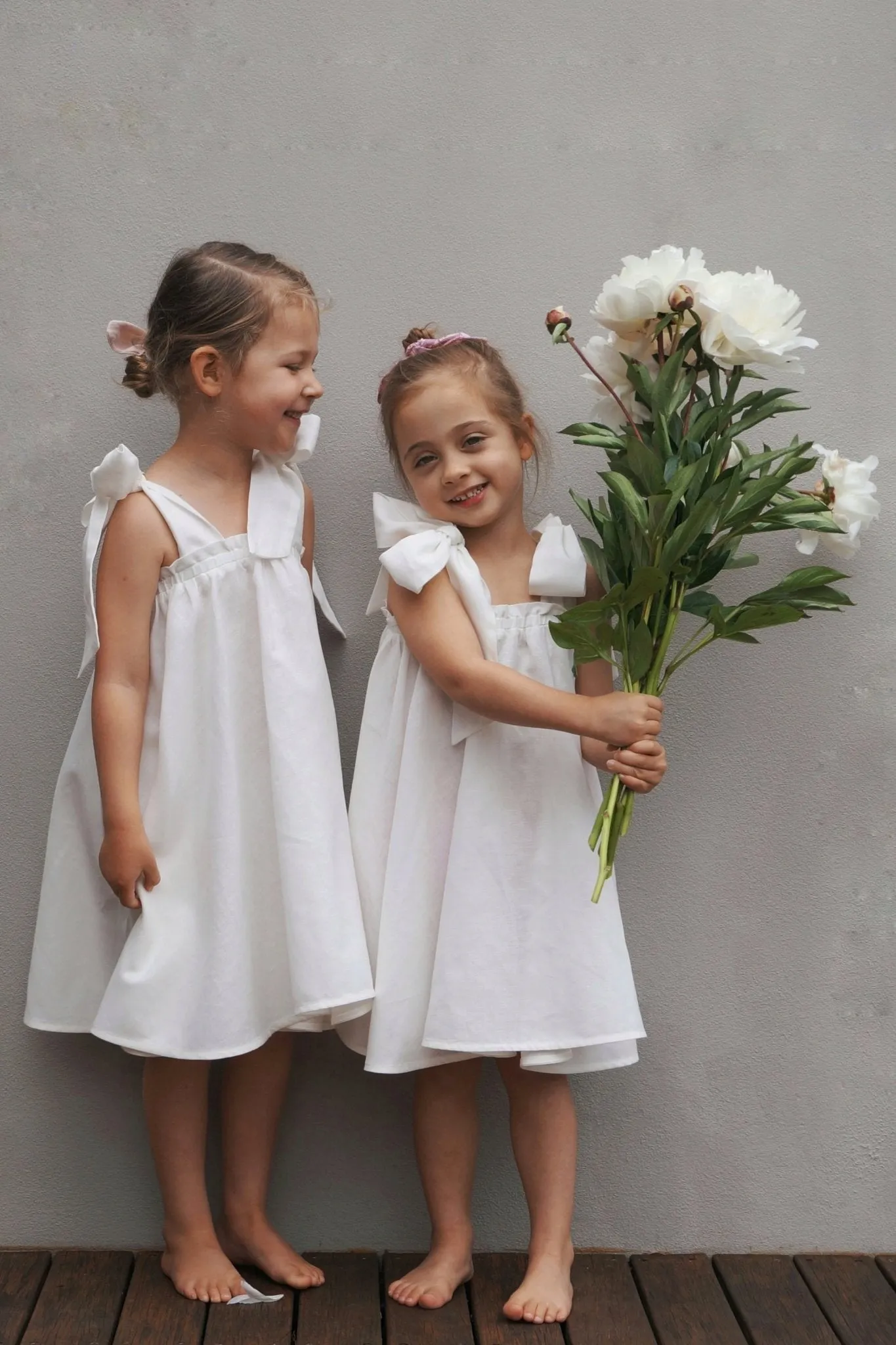 In the Meadows Dress - Antique White