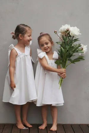 In the Meadows Dress - Antique White