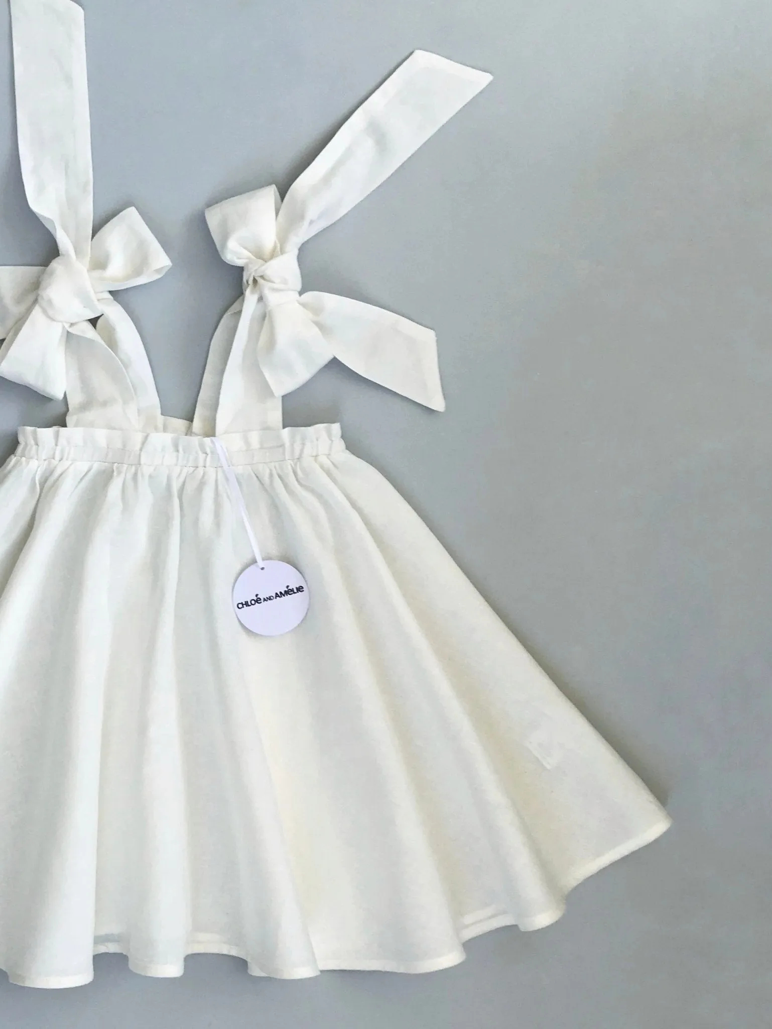 In the Meadows Dress - Antique White