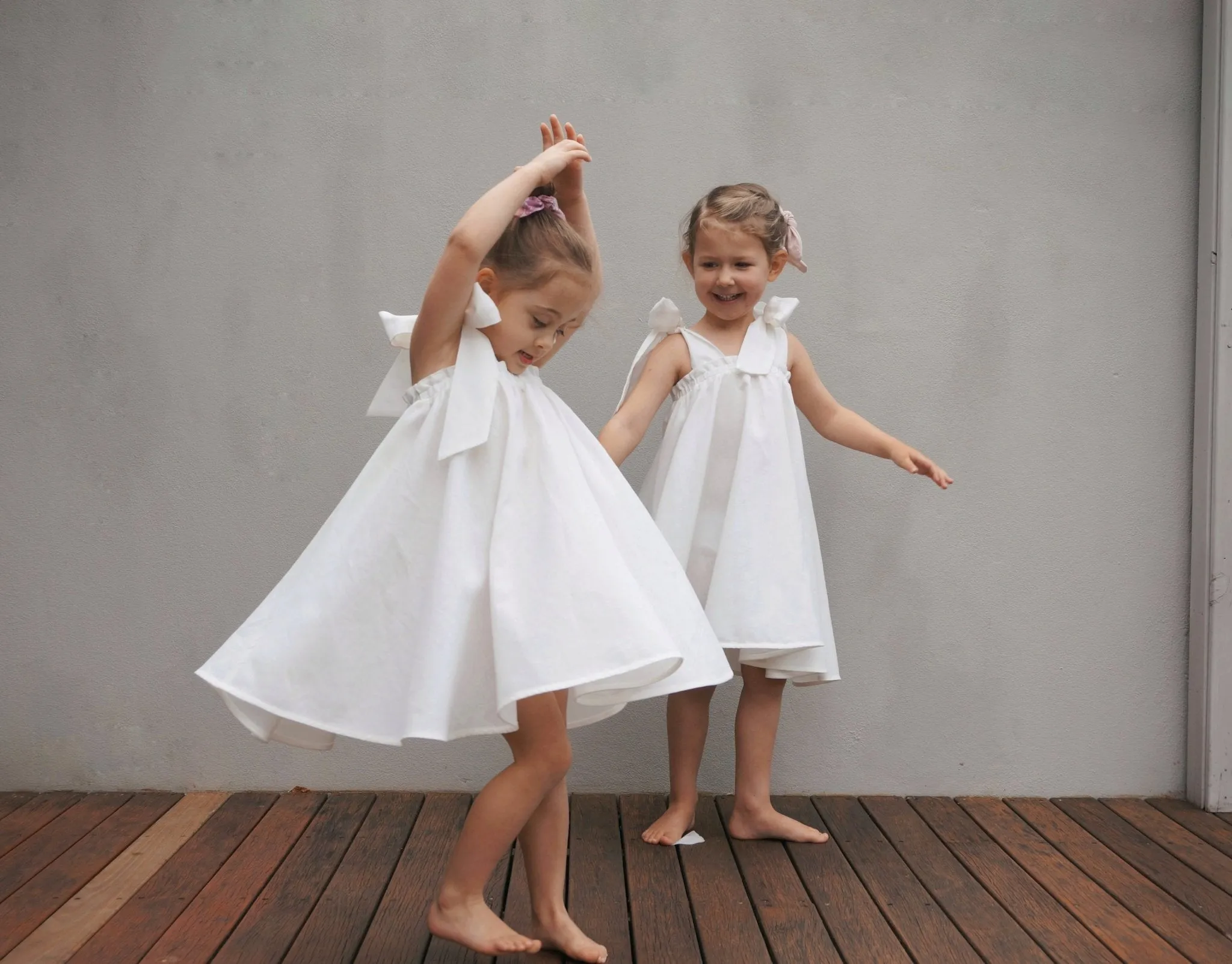 In the Meadows Dress - Antique White