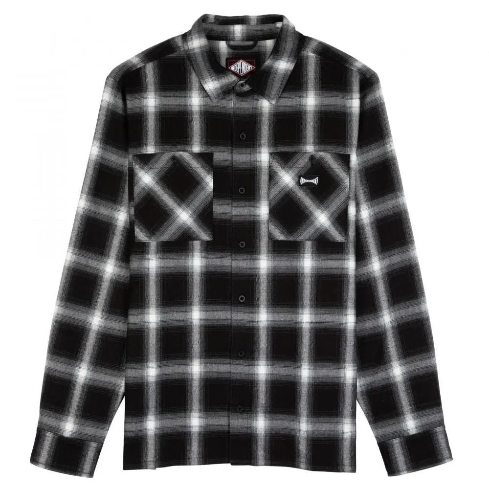 Independent Longsleeve Shirt Legacy - Black / Grey
