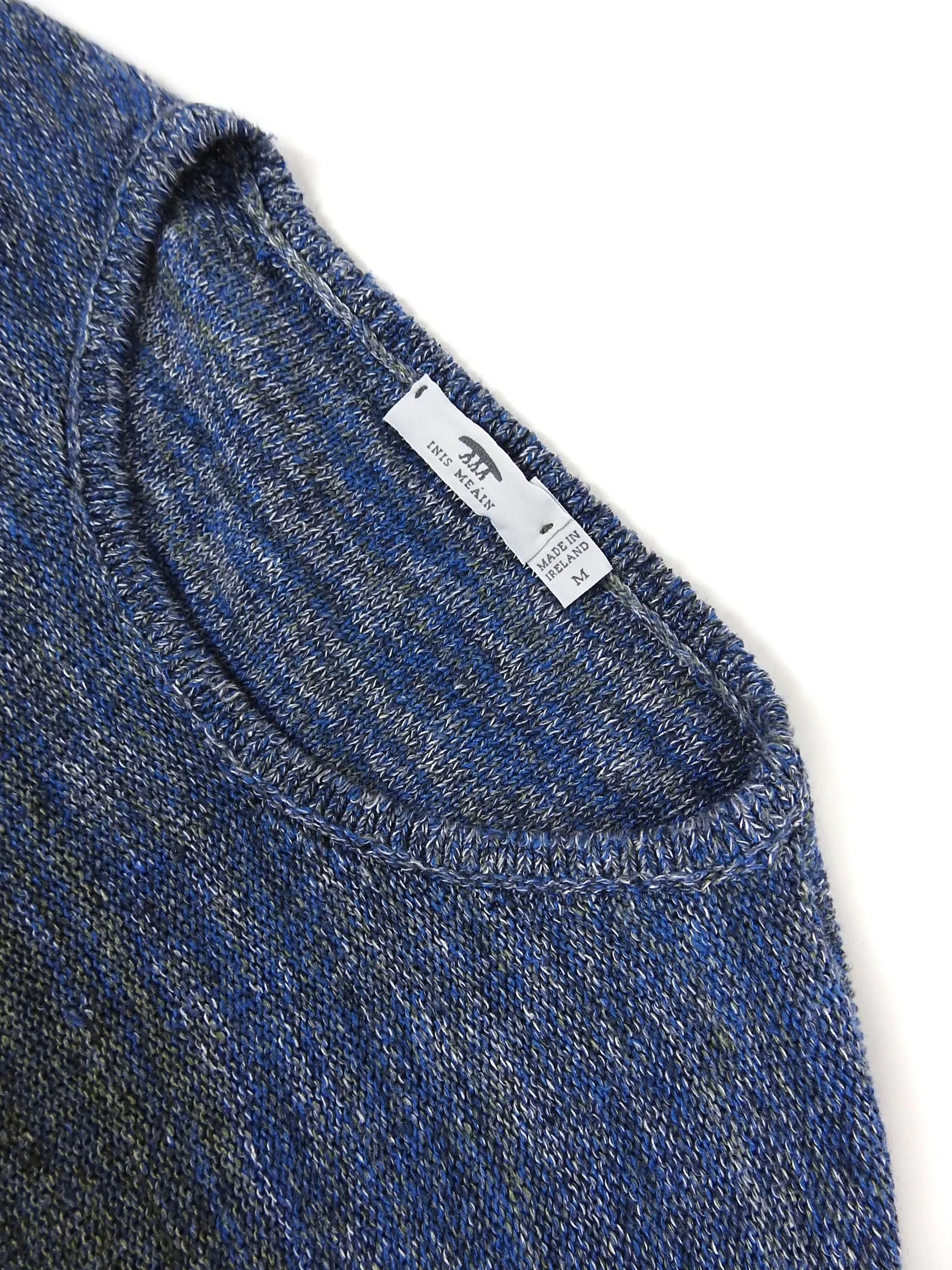 Inis Meain Linen Sweater Size Small