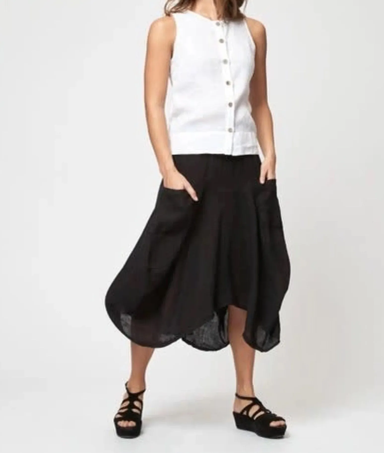 Inizio Italy Black Magic Skirt