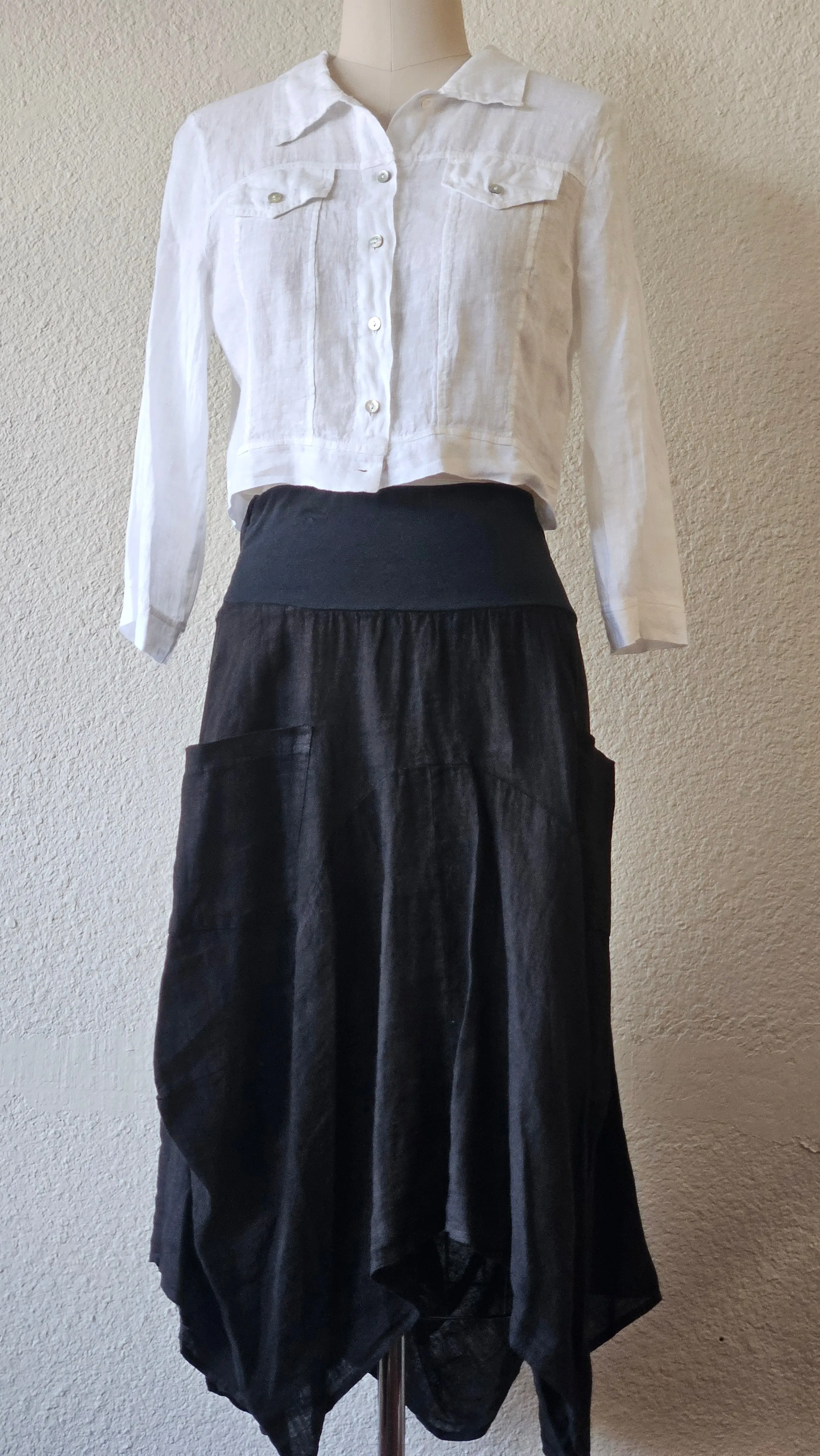 Inizio Italy Black Magic Skirt