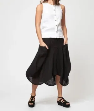 Inizio Italy Black Magic Skirt