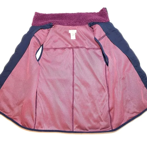 J Crew Deep Pile Polar Fleece‎ Vest Small