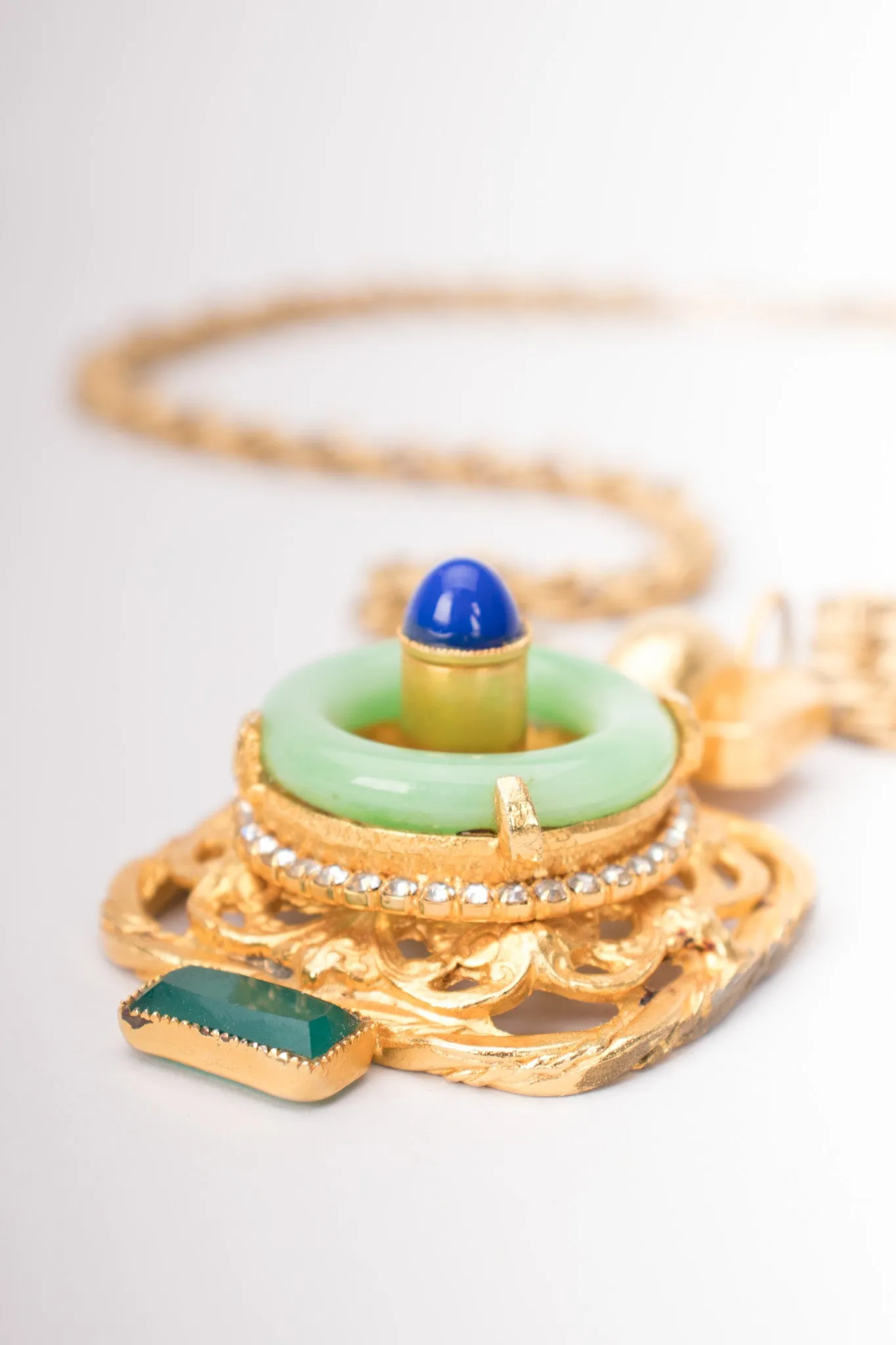 Jade Ring Gemstone Pendant