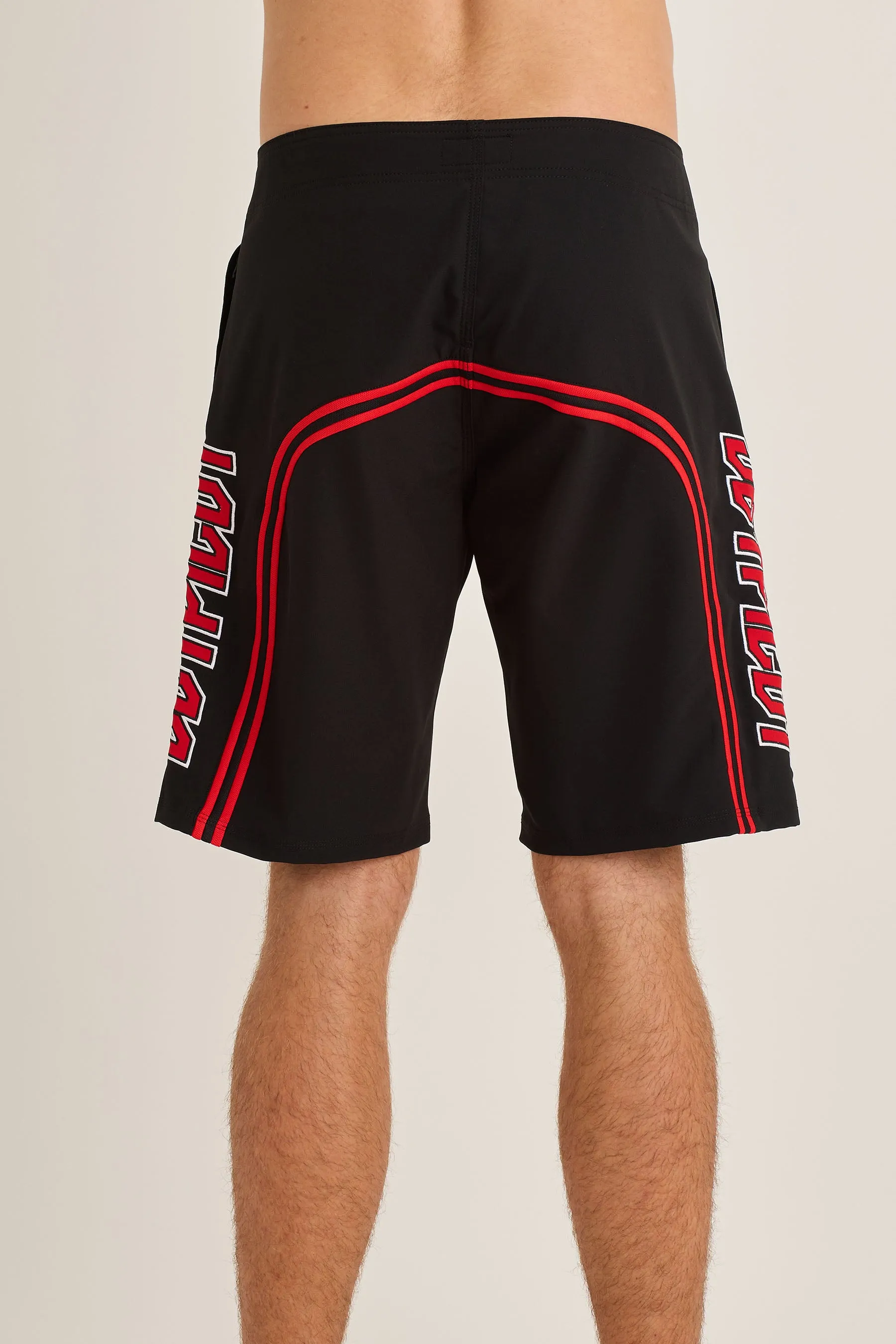 Jetpilot F5 Mens Boardshorts - Black/Red
