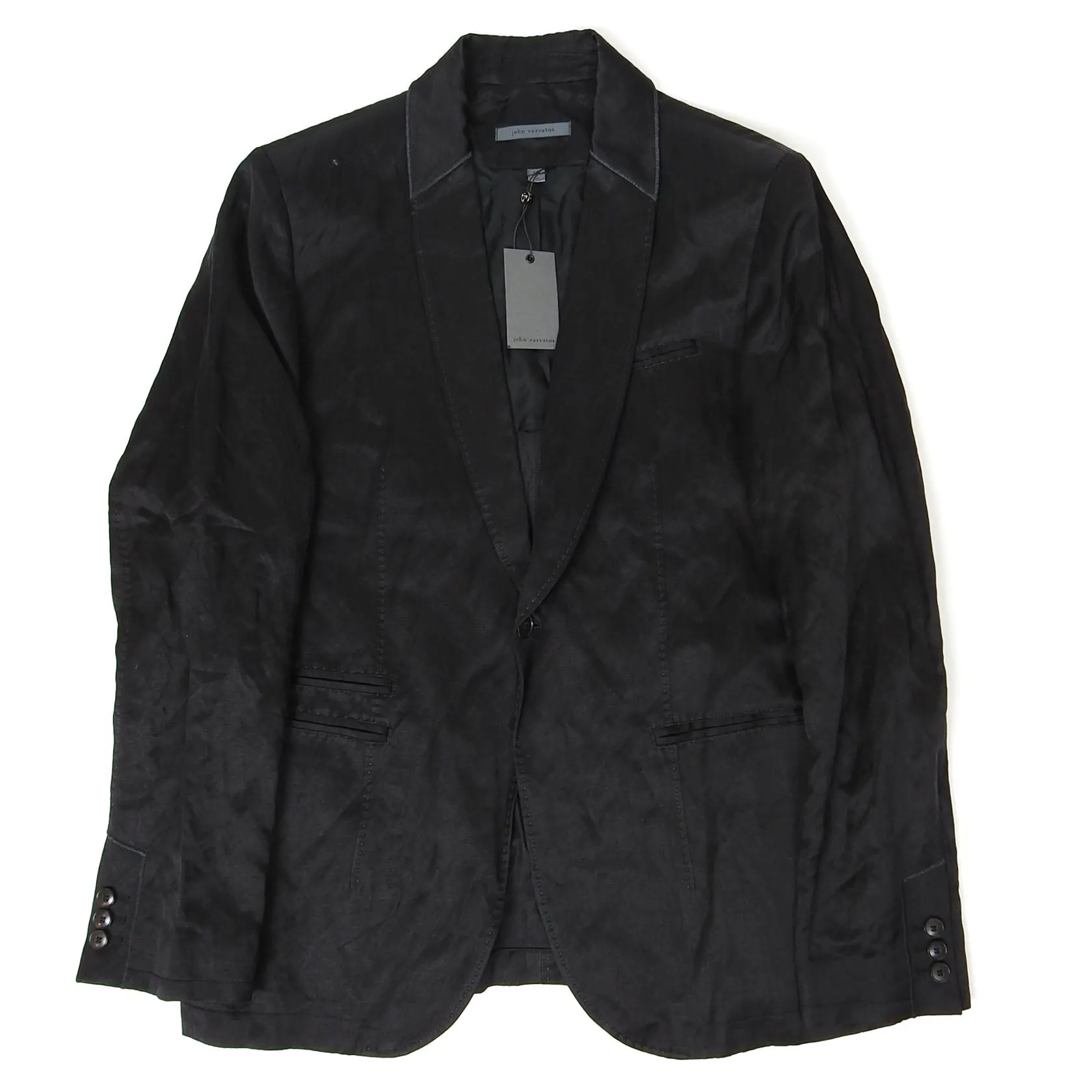 John Varvatos Satin Jacket Size 50