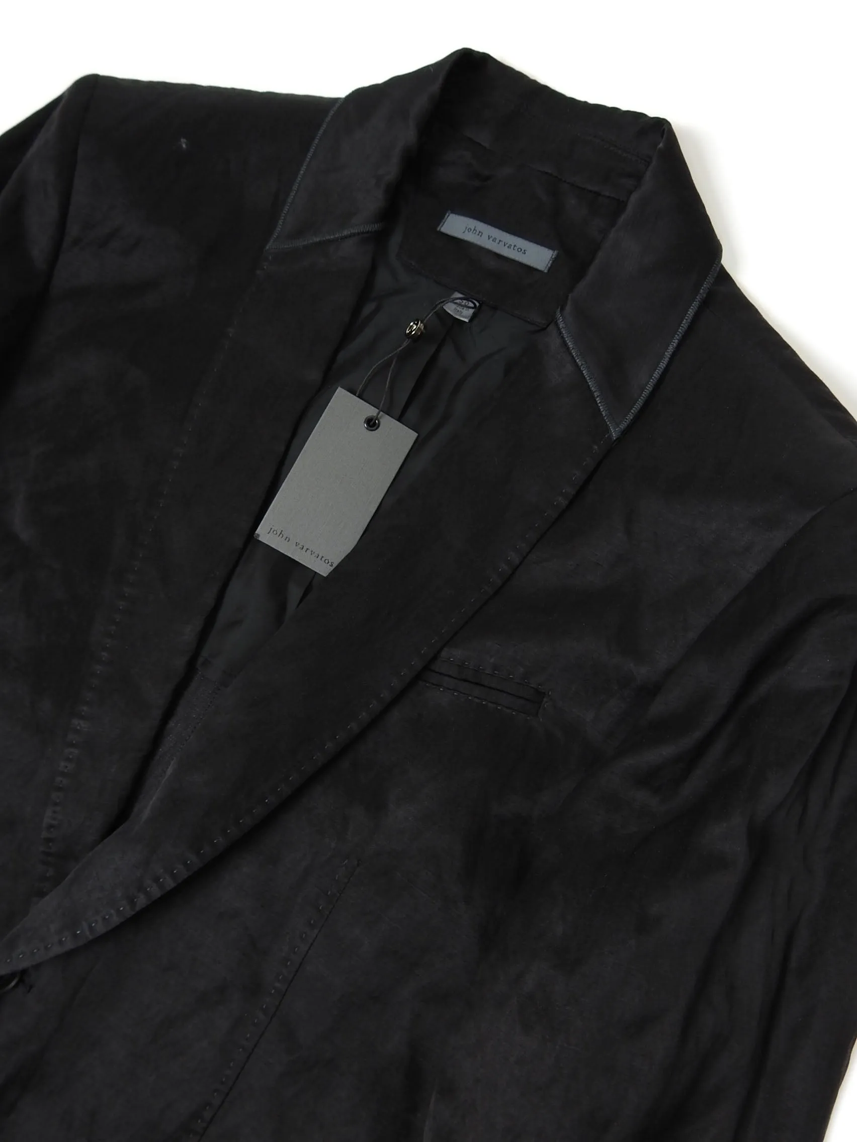 John Varvatos Satin Jacket Size 50