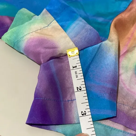 Johnny Was Merida marble silk shirt size medium. Fully lined with silk. Pockets
