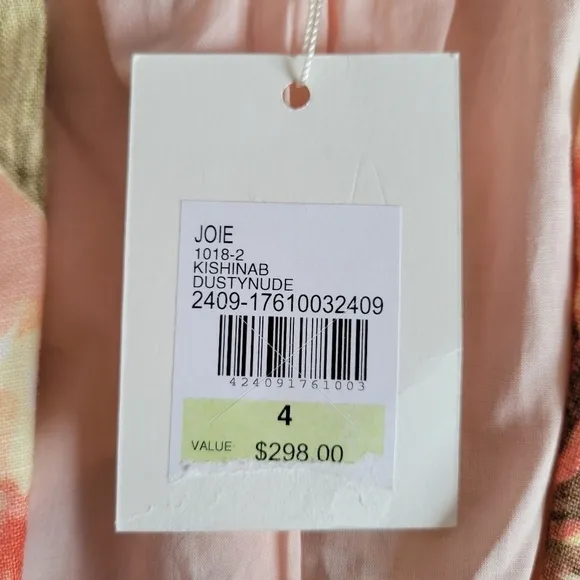 Joie Floral Linen Blazer