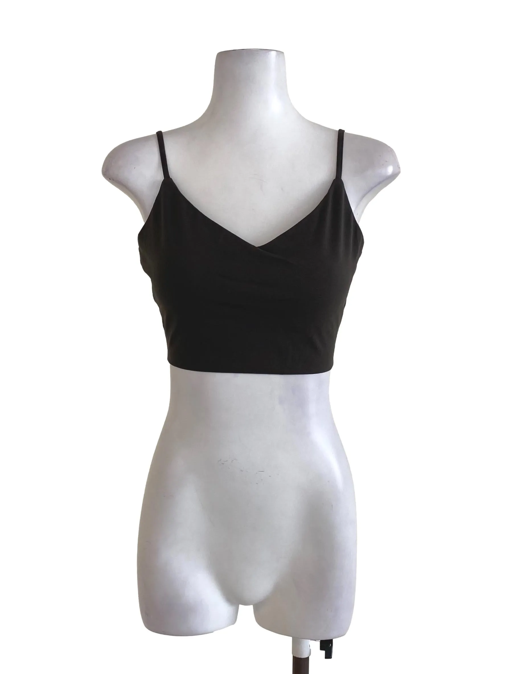 Juniper V Neck V Back Crop Top