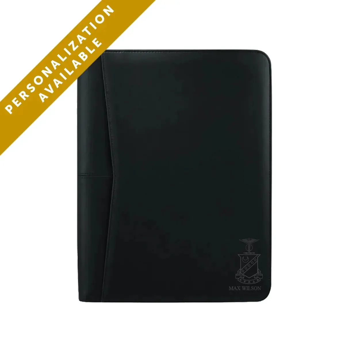 Kappa Sig Zippered Padfolio