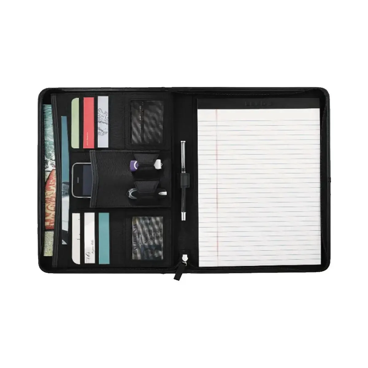 Kappa Sig Zippered Padfolio