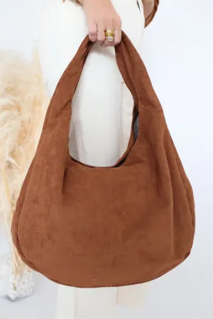 Katherine Hobo - Brown (FINAL SALE)