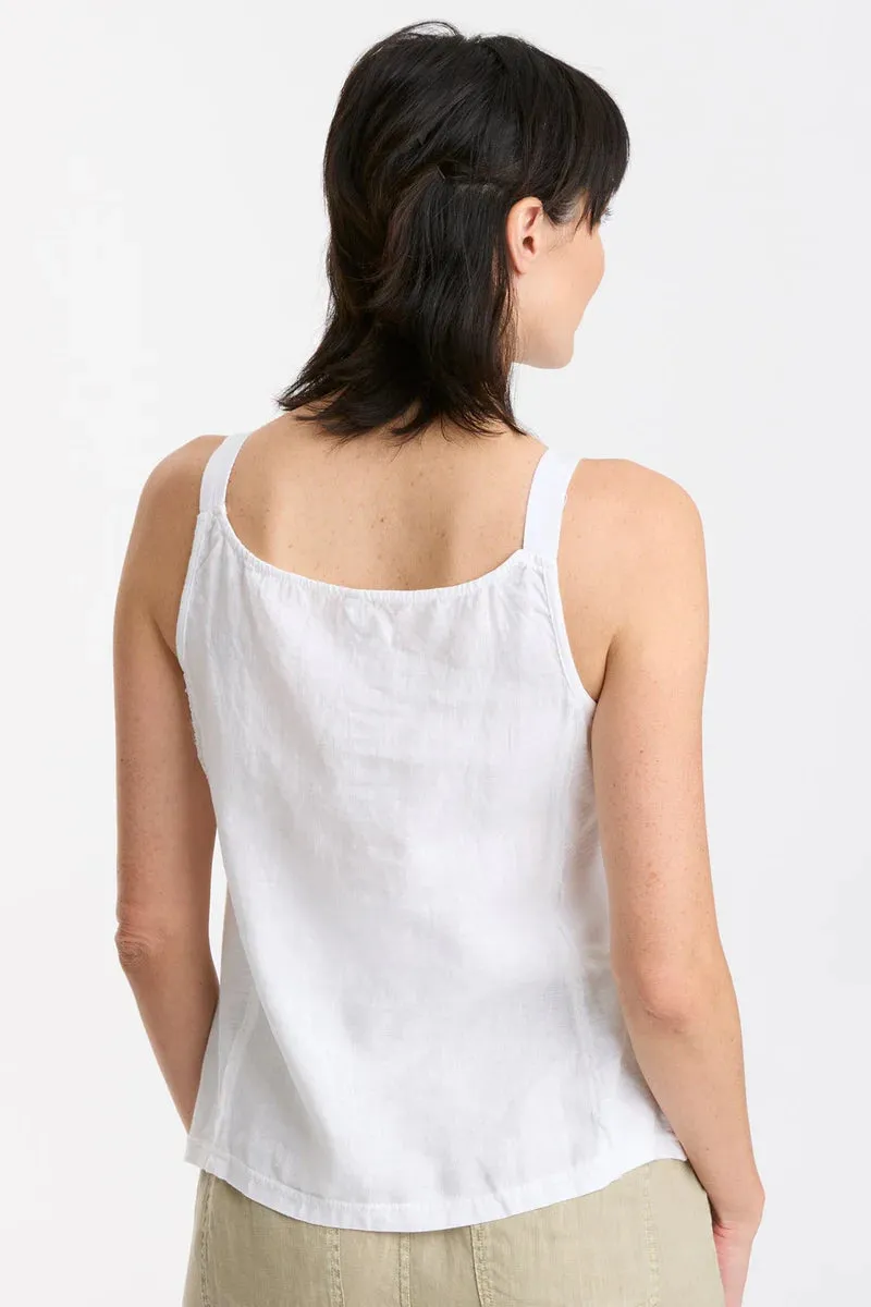 Kiesten Tank - White