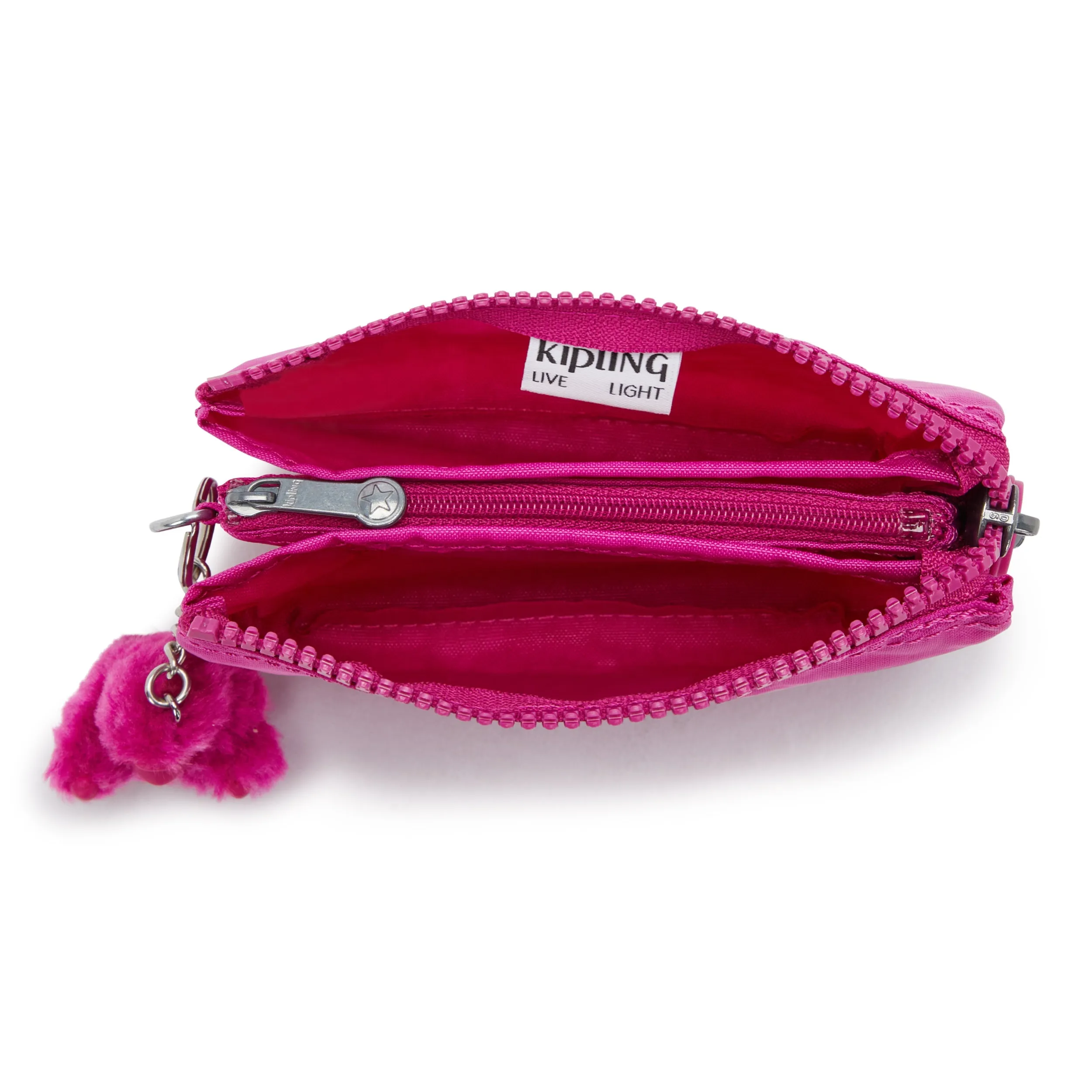 Kipling Creativity S Glowing Fuchsia Small Purse 01864-3KU