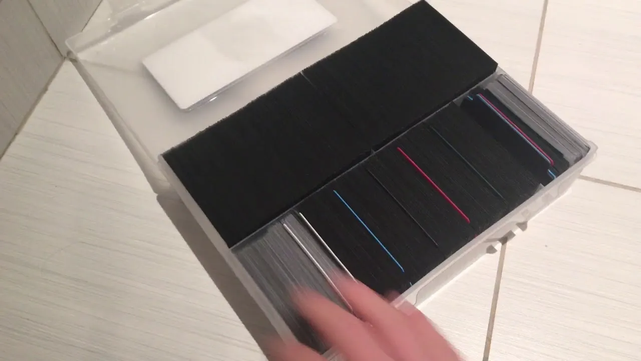 KMC CARD BARRIER BOX - COLLECTOR'S CARD BOX 1000