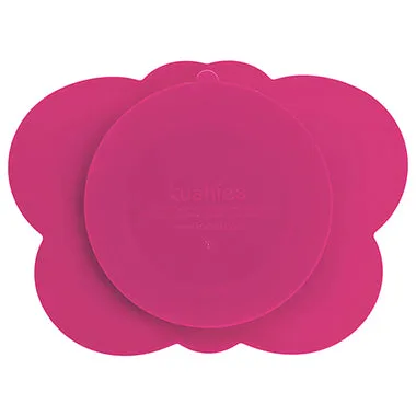 Kushies Siliplate - Candy Pink Butterfly