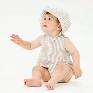 Kynd Baby - Broad Brim Hat  - Sandstone Stripe