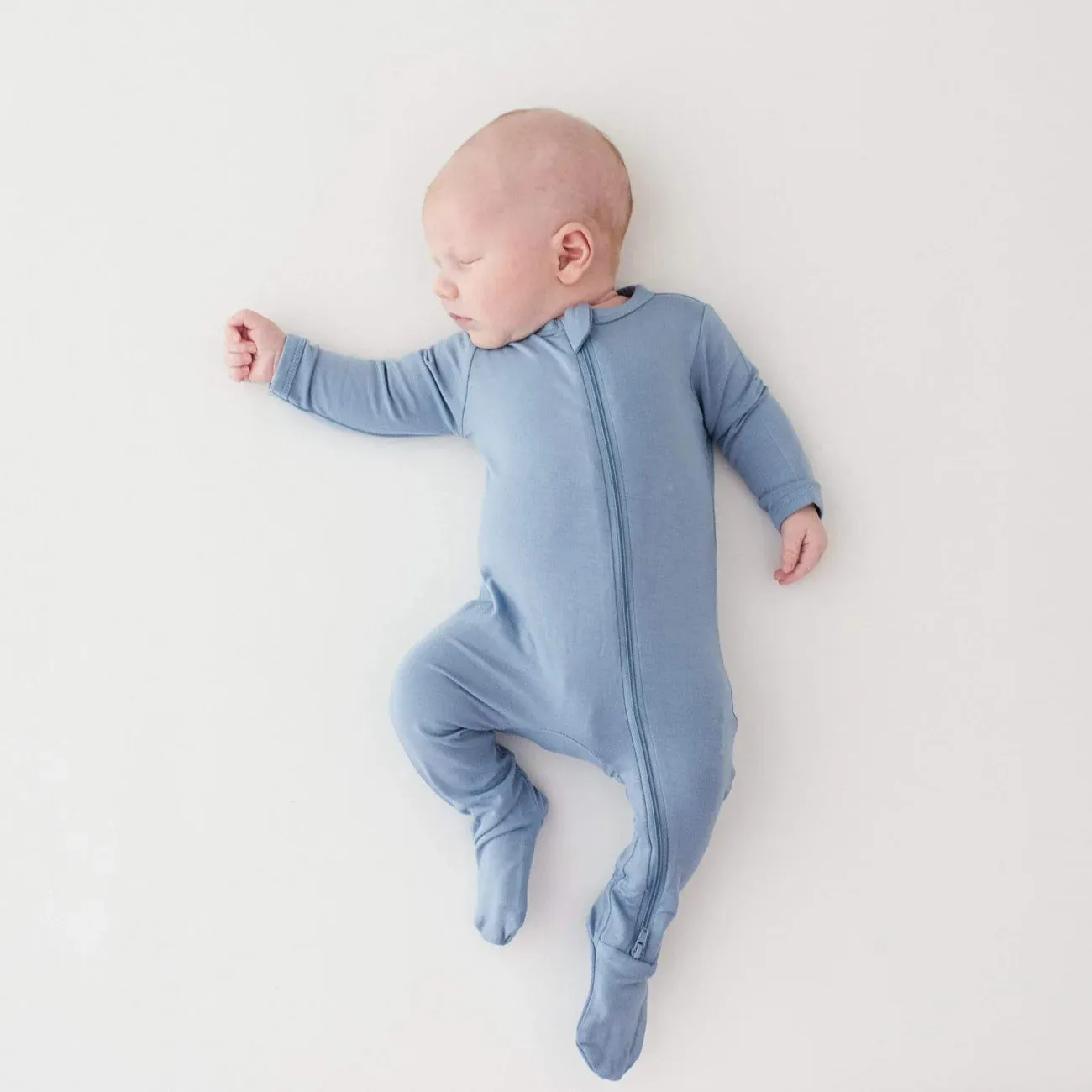Kyte Baby Slate Zippered Footie
