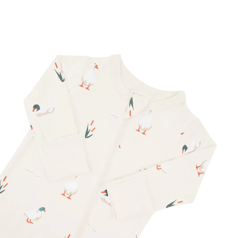 Kyte Baby Zippered Footie (Duck)