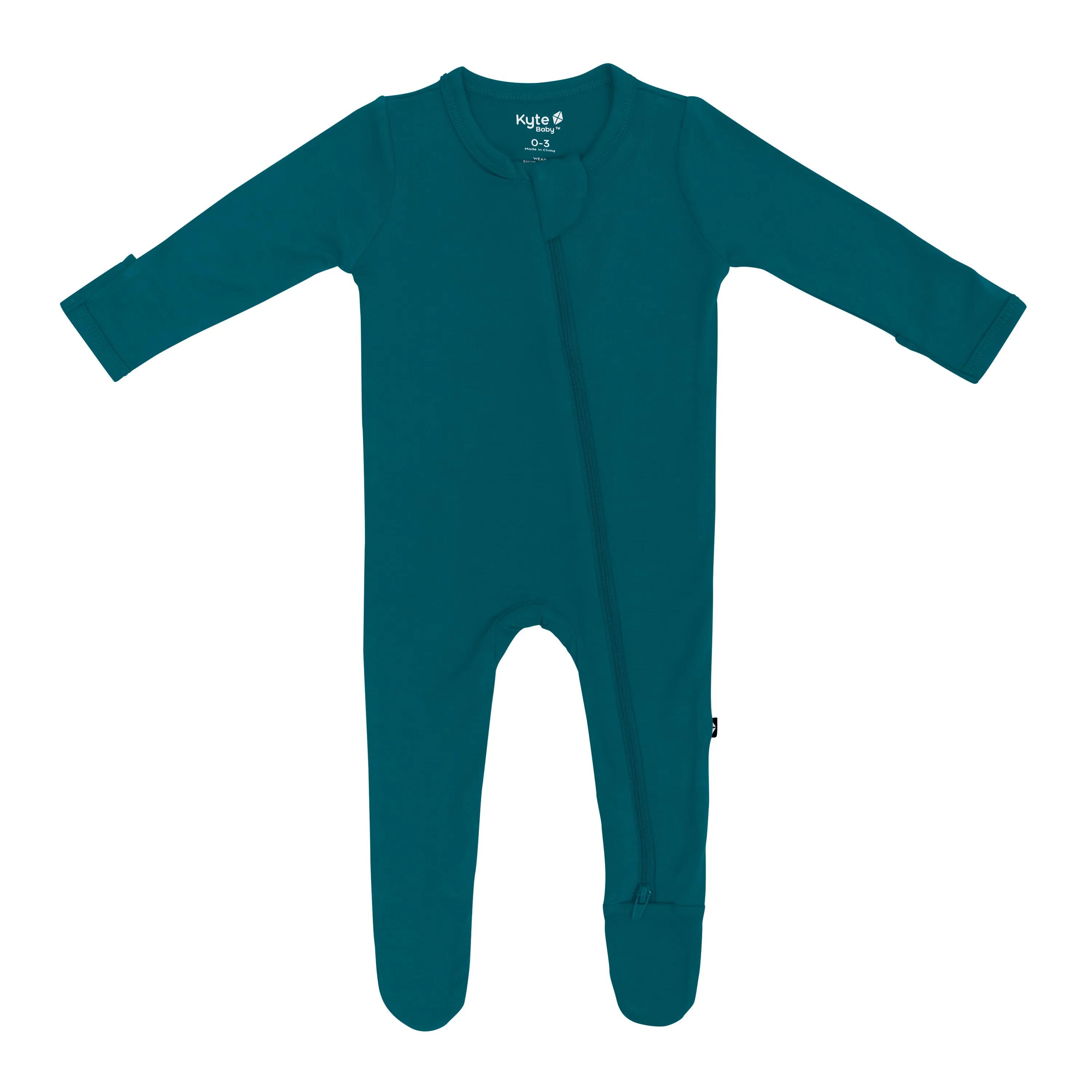Kyte Baby Zippered Footie (Loch)